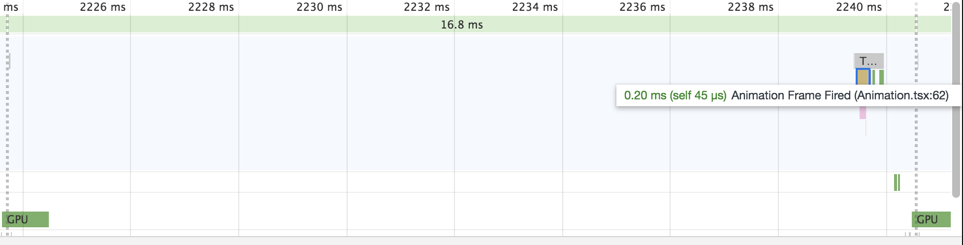 Better performance without using setState